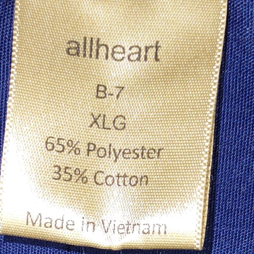 ALLHEART Cargo Blue Scrub Pants For Men Or Women Size XLG - Picture 6 of 6
